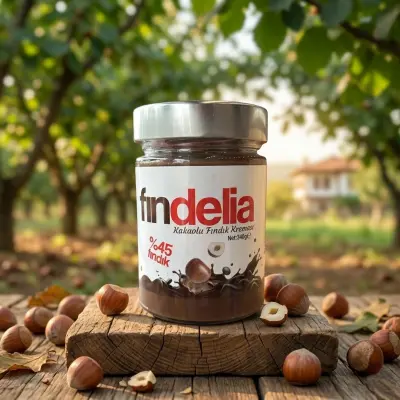 Fındelia Kakaolu Fındık Kreması %45 Fındık – 340 g
