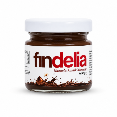 Fındelia Kakaolu Fındık Kreması %45 Fındık – 40 g