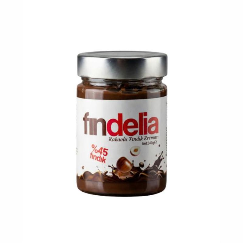 Fındelia Kakaolu Fındık Kreması %45 Fındık – 340 g