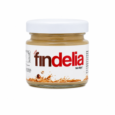 Fındelia Sütlü Fındık Kreması %45 Fındık – 40 g
